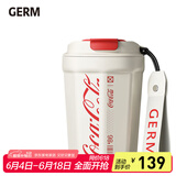 格沵（germ）可口可乐联名咖啡杯高颜值车载便携316杯子男女士大容量保温杯 白色【可口可乐联名】390ml
