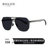 BOLON暴龙眼镜飞行员太阳镜驾驶镜钓鱼露营遮阳防晒墨镜男女款BL8068 BL8115C12 蓝灰偏光【轻薄升级】