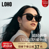 LOHO折叠墨镜女2025高级感太阳镜男偏光开车防晒防紫外线超轻gm眼镜