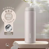 苏泊尔（SUPOR）保温杯316L不锈钢学生水杯女户外便携泡茶杯车载杯子生日礼物灰