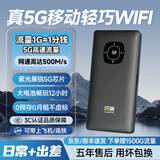 闪鱼 FLASH FISH移动随身wifi高速充电宝户外游戏免插卡流量移动路由器wifi6网卡2025新款5G/4G上网 【5G商务版】5G日常/出差+电信移动双网