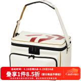 达亿瓦（DAIWA）HERA鲫鱼系列 台钓竿包收纳袋 坐垫背包段差 台钓钓鱼装备渔具包 收纳袋35(C) 珍珠白