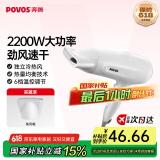 奔腾（POVOS）高速电吹风机家用独立冷风键冷热风速干PH9036大功率吹风筒2200W生日礼物送女友 【6档调节，强劲风力】 PH9036