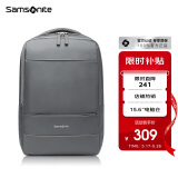 新秀丽（Samsonite）商务通勤双肩包电脑包15.6英寸男士背包书包简约大容量TX6*001