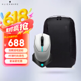 外星人（Alienware）AW610M+AW323P 无线游戏鼠标+背包套装 双模充电电竞鼠标 人体工学机械宏无限rgb高端外设