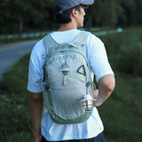 GREGORY格里高利NANO蜂鸟登山包徒步背包通勤轻便冲顶包双肩包-20L银绿色