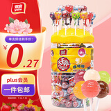雅客 天天棒水果糖棒棒糖喜糖节日儿童礼物休闲零食1.26kg约120支