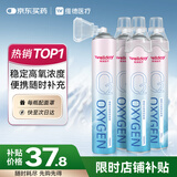 维德（WELLDAY）氧气瓶便携孕妇老人吸氧机高原旅游医用氧气罐1000ml*4瓶