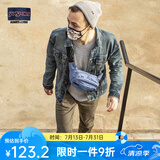 JANSPORT杰斯伯胸包女便携腰包斜跨包休闲包饺子包男手机包礼物 TAN172K 薰衣草蓝