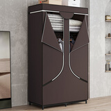 蜗家衣柜卧室简易布衣柜宿舍小户型家用出租房收纳挂衣柜轻奢简约衣橱