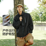 森马（Semir）三防夹克男户外登山徒步露营情侣男士外套秋季中性款101524108206