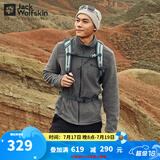 Jack Wolfskin狼爪抓绒衣男经典款春季款户外抓绒服防风加厚保暖抓绒外套 5032751-6945/板岩灰 2XL 185/108A
