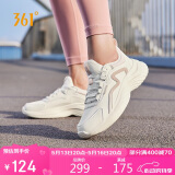 361°运动鞋女秋冬季保暖皮革面防泼水休闲徒步跑步鞋子女682232233-1
