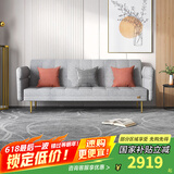 天坛折叠沙发床一体两用2025新款小户型折叠床懒人沙发 三人靠背放躺-优享款