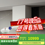 富士帝日本原装进口  油烟分离顶吸欧式吸油烟机 家用白色日系抽油烟机防油涂层易清洁CXW-230-CL260E 白色 W