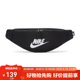 耐克（NIKE）男女腰包 单肩包斜挎包胸包休闲包DB0490-010 黑