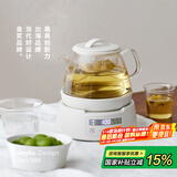 olayks立时 纯钛养生壶 煮茶壶 蒸茶壶 煮茶器喷淋式迷你小型一人母婴级材质女生礼物