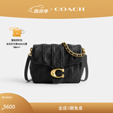 蔻驰（COACH）【娜扎同款】女士TIMES SQUARE20号菱格纹绗缝TABBY斜挎夏季女包 B4/黑色