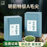 西湖工夫茶叶信阳毛尖绿茶明前特级嫩芽2025新茶春茶自饮送长辈100g