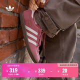 adidas「T头鞋」STADT经典时尚薄底运动板鞋男女阿迪达斯三叶草   浅粉/汉玉白/树脂黄(女生买小半码)   38