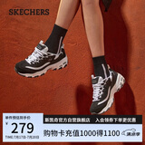 斯凯奇（Skechers）女鞋夏季厚底老爹鞋百搭透气熊猫鞋软底舒适外穿休闲运动鞋11959