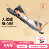 纳遇SE智暖单人电热地毯定时分区控温双面电热盖毯碳纳米加热除螨排潮 SE华格夫-灰(0.8M*1.6M)
