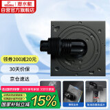 潜水艇（Submarine）MXTF-10黄铜镀镍枪灰色全密封洗衣机浴室柜防臭地漏 50管径