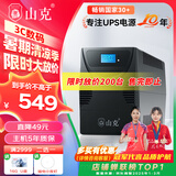 山克SK2000 ups不间断电源2000VA/1200W家用办公电脑稳压应急备用ups电源