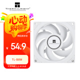 Thermalright(利民) TL-B8W 8cm性能风扇白色风扇 S-FDB V2轴承 8cm机箱风扇4pin PWM 2200转速