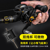 ABU GARCIA 阿布P4水滴轮MAX4SX鱼线轮轻量远投路亚轮金属轮雷强微物渔轮 MAX4 SX左手摇+浅线杯