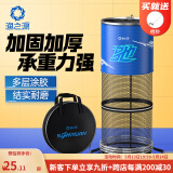 渔之源 鱼护网兜便携渔护渔具渔网防挂速干黑坑竞技渔具鱼网兜鱼护包 25cm 1.6m 竞技双环+鱼护包