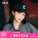 MLB帽子男女情侣棒球帽虞书欣明星同款大logo新款3ACPD015N-45CGS-F