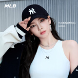 MLB帽子男女棒球帽四季软顶休闲鸭舌帽遮阳送礼3ACP6601N-50BKS
