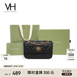 VANESSA HOGAN VH女包茵然软包系列复古太阳神斜挎包菱格链条腋下包小众单肩包