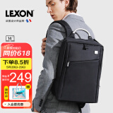 乐上（LEXON）法国品牌双肩包14英寸商务电脑包男防泼水背包通勤笔记本书包礼物