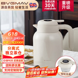 宝威玛（BVGMAV）保温壶焖茶壶温显水壶大容量不锈钢暖水瓶家用老白茶闷泡茶壶1.6L