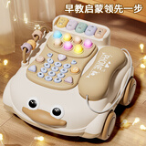 奔尼儿童电话玩具婴儿手机1-3岁益智早教仿真男孩女一岁宝宝新年礼物