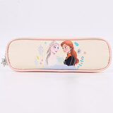 迪士尼（Disney）笔袋小学生 卡通耐磨文具盒女孩大容量文具袋 儿童文具学习用品 冰雪P85272-2