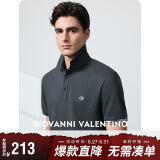 卓凡尼·华伦天奴（GIOVANNI VALENTINO）凉感夏季短袖POLO衫男士休闲保罗翻领T恤衫棉质透气上衣