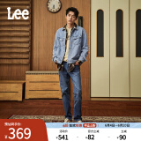 Lee726标准中腰舒适直筒怀旧复古中浅蓝男士牛仔裤潮流休闲A08286 中浅蓝 31 (130-140斤可选)