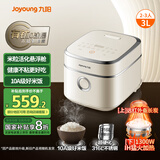 九阳（Joyoung）全新升级3代钛不粘0涂层3升家用2~3人远红外电饭煲0涂层316L不锈钢内胆IH加热【九阳漫生活】30N1U