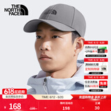 北面（The North Face）北面运动帽鸭舌帽中性款户外舒适遮阳25新品|4VSV SOU/深灰色 OS/均码/57.8cm