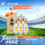 今世缘 国缘淡雅 浓香型白酒 52度 500ml*6瓶 整箱装 婚宴喜酒送礼