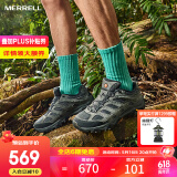 迈乐（Merrell）官方店男女款户外登山徒步鞋减震MOAB 3迈越者轻量防滑耐磨透气 J035881黑灰（男） 41