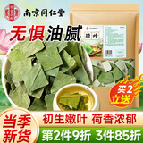 南同四海南京同仁堂荷叶茶300g减搭荷叶中药材干荷叶片大油切肚子茶泡水喝