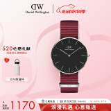 丹尼尔惠灵顿（DanielWellington）DW手表情侣表36mm尼龙带超薄欧美石英腕表520礼物DW00100274