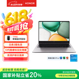 荣耀笔记本X14 2025 战斗版【国家补贴】13代酷睿标压i5 16G 1T 14吋护眼屏 轻薄笔记本电脑 灰