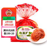 富爸爸白菜泡菜1000g/袋 整颗未切 韩式辣白菜泡菜下饭菜