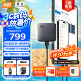 西部数据（WD） 2TB 移动固态硬盘（PSSD）Elements SE新元素 SSD type-c接口 外接直连手机笔记本电脑两用