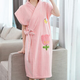 范爷家浴巾浴袍女速干可穿式可裹全身比全棉吸水浴裙洗澡毛巾学生冬天